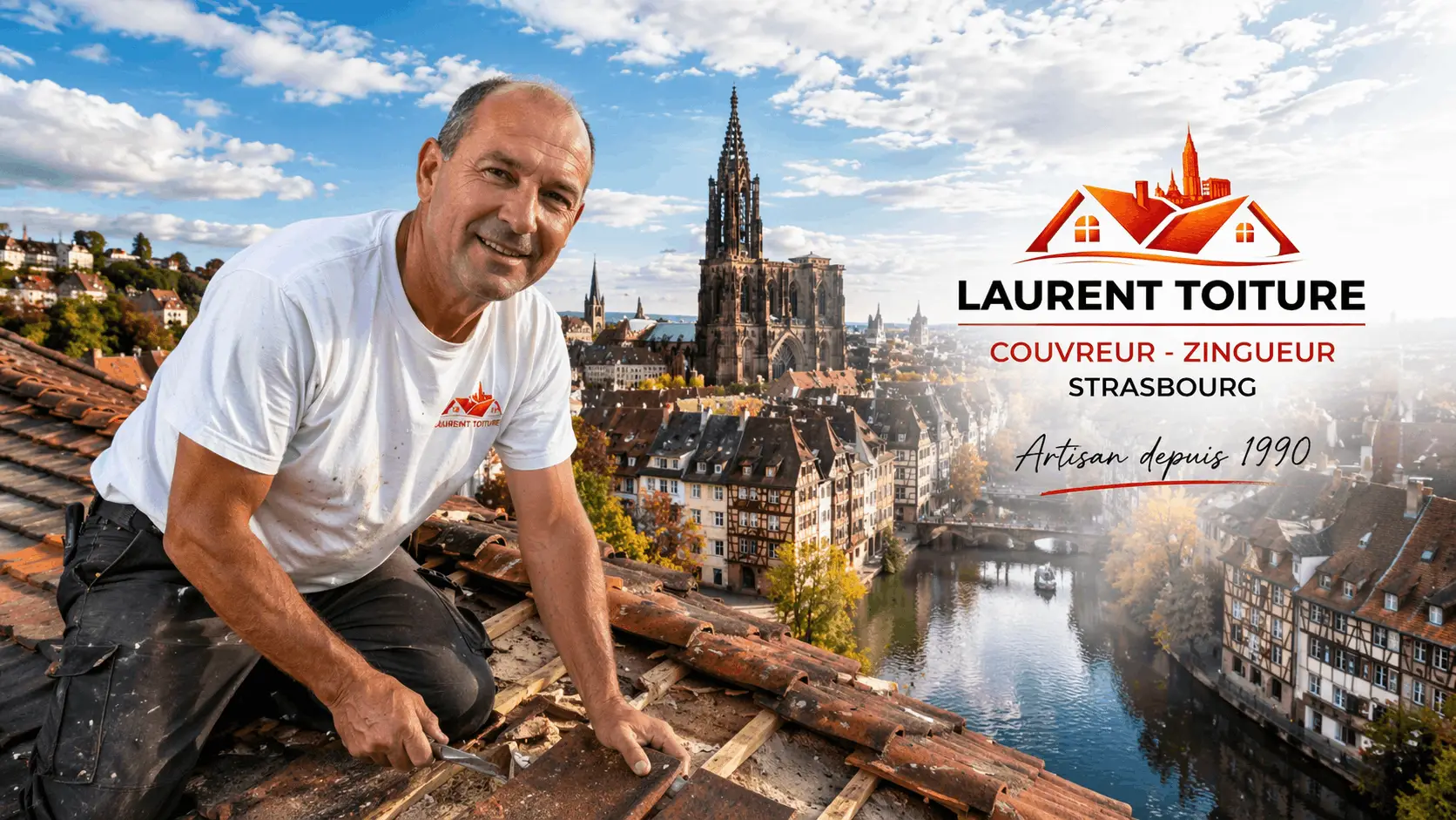 À propos | Laurent Toiture Strasbourg - Couvreur depuis 35 ans