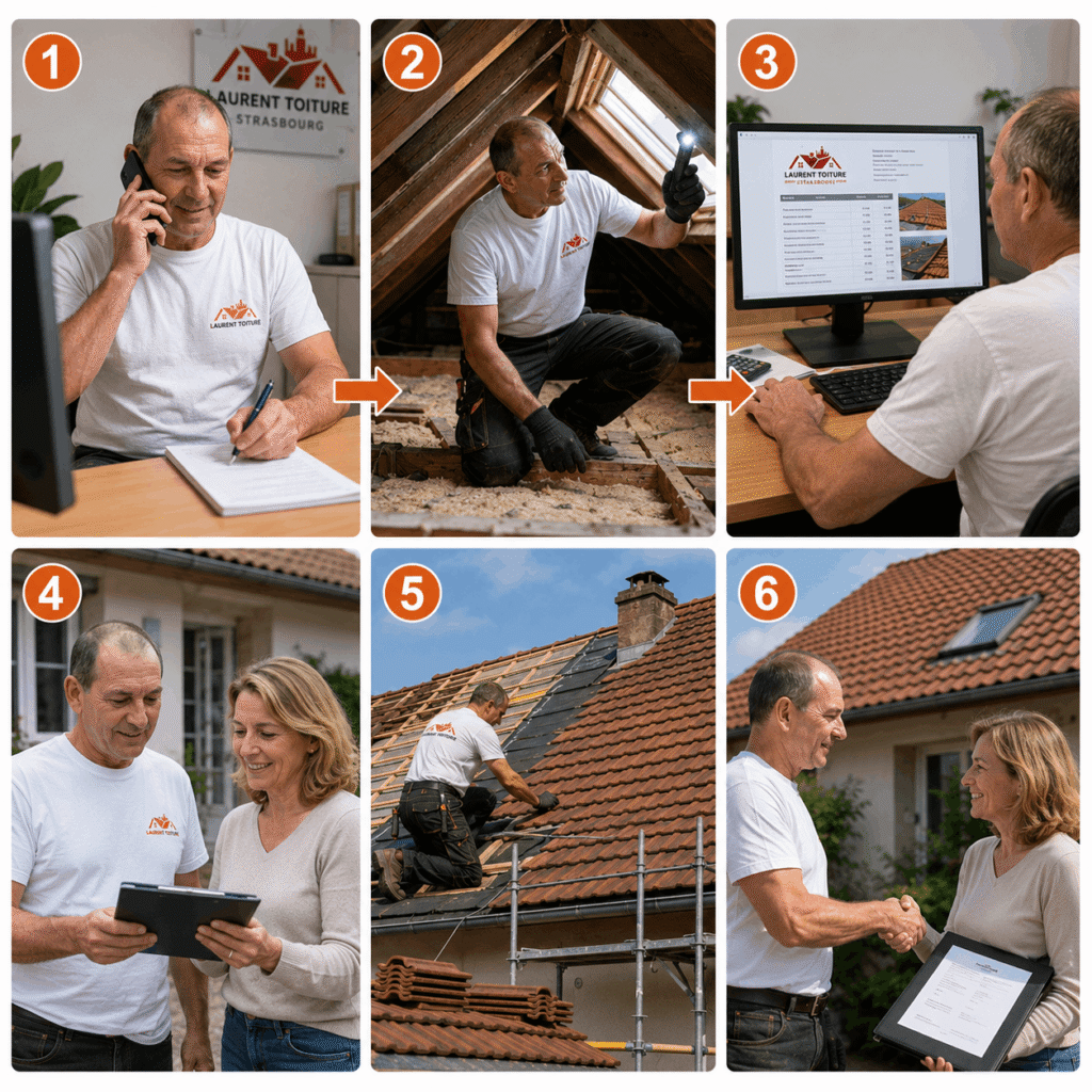 Couvreur Strasbourg comment se déroule un projet avec notre entreprise couverture et zinguerie à strasbourg