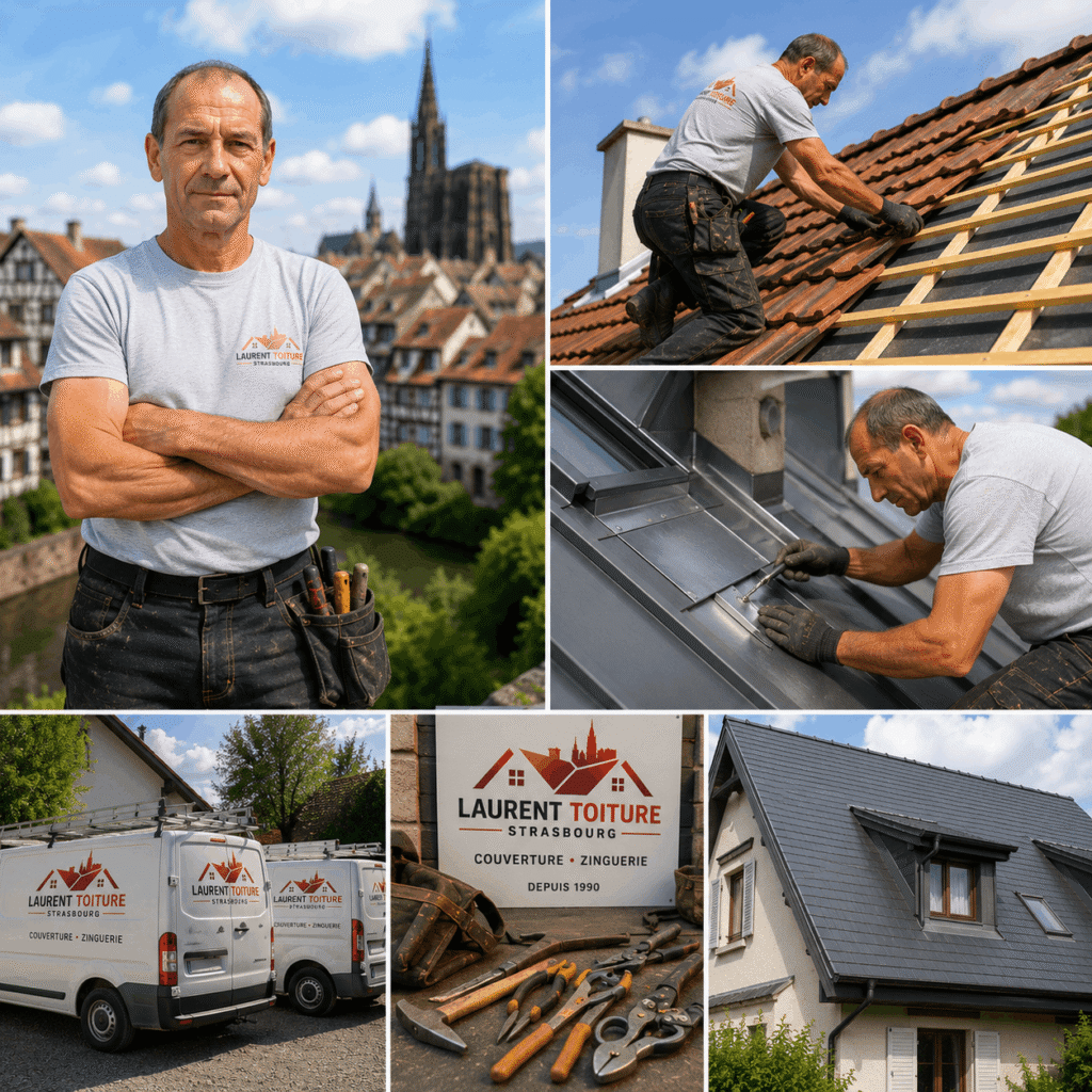 Entreprise de couverture Strasbourg expertise toiture alsacienne depuis 1990 laurent toiture strasbourg