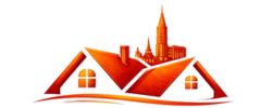 Logo avec Cathédrale -Laurent Toiture Strasbourg - Couvreur - Zingueur - réparations- rénovations